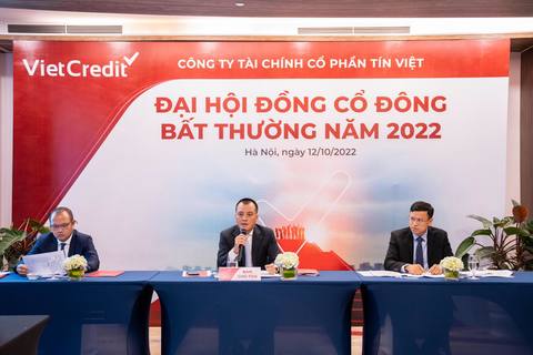 VietCredit (TIN) extraordinary general meeting approves important resolutions